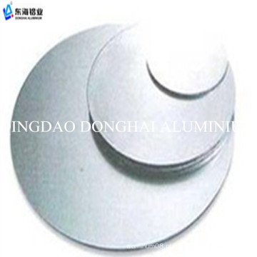 Disco redondo de alumínio circular